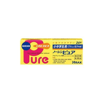 NorShin Pure Kids 24 Tablets Paracetamol