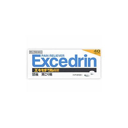 Excedrin A 40 Tablets Aspirin Paracetamol