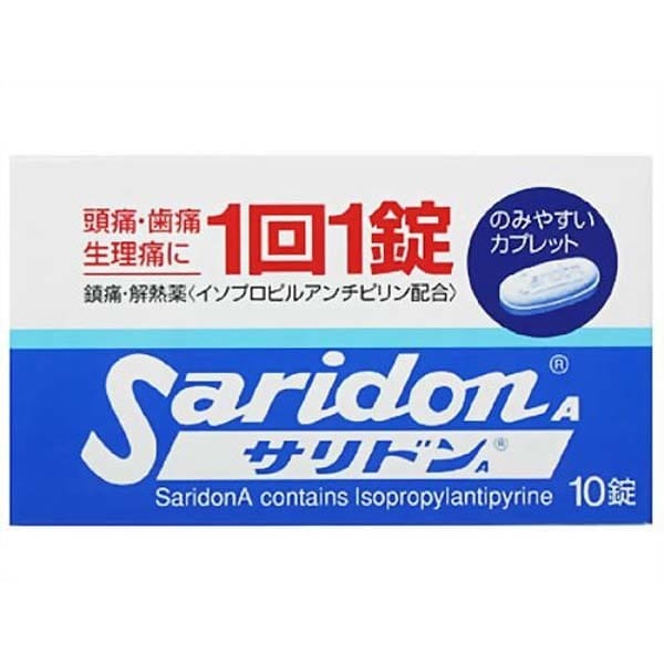Saridon A 10 pieces PYRIN