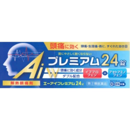 AI Premium 24 Tablets Ibuprofen Paracetamol